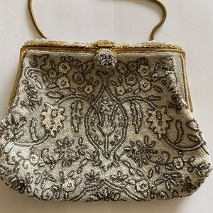 Antique beaded purse